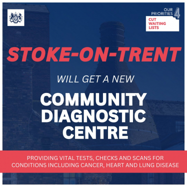 New Community Diagnostic Centre Annouced