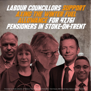 Labour MPs and Councillors refused to condemn the Labour government