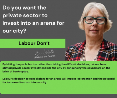 Labour cancel arena plans